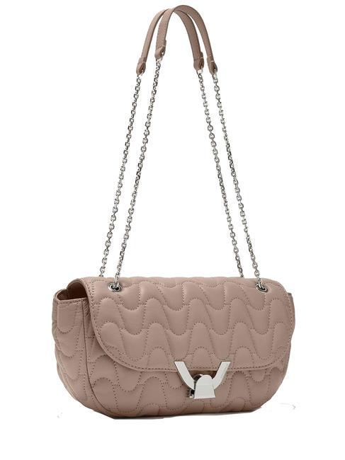 DEW MATELASSE  Bolso de hombro/bandolera rosa polvo - Bolsos Mujer