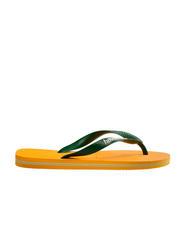 HAVAIANAS BRASIL LOGO Chanclas para hombre pop amarillo - Zapatos unisex - 3