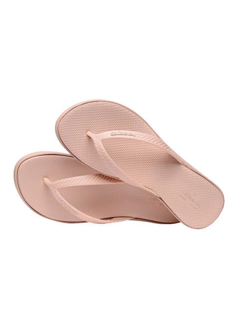 HIGH PLATFORM Chanclas con cu&ntilde;a ballet rosa - Zapatos Mujer