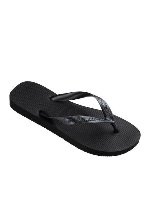 TOP TIRAS SENSES Chancletas NEGRO - Zapatos Mujer