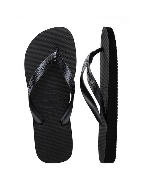 TOP TIRAS SENSES Chancletas NEGRO - Zapatos Mujer