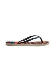 HAVAIANAS SLIM PATCHWORK Chancletas - Zapatos Mujer