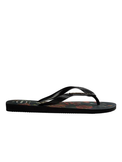 TOP TRIBO Chanclas TOP negro negro - Zapatos Hombre