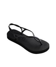 HAVAIANAS LUNA FLATFORM Sandalia tipo chancla con plataforma plana NEGRO - Zapatos Mujer - 3