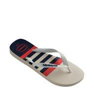 HAVAIANAS Chanclas TOP NAUTICAL blanco/blanco/azul marino - Zapatos Hombre - 3
