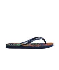 HAVAIANAS  Chanclas TROPICALES DELGADAS NAVY / Azul / azul marino - Zapatos Mujer - 3