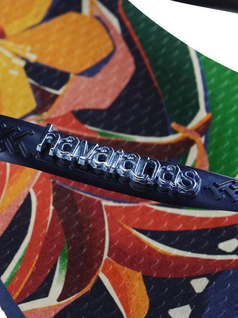  Chanclas TROPICALES DELGADAS NAVY / Azul / azul marino - Zapatos Mujer