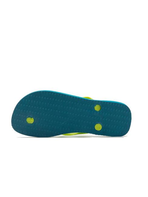 BRASIL LOGO Chanclas para hombre azul amazonita - Zapatos unisex