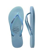 HAVAIANAS SLIM GLITTER IRIDESCENT Chancletas azul lavanda - Zapatos Mujer - 4
