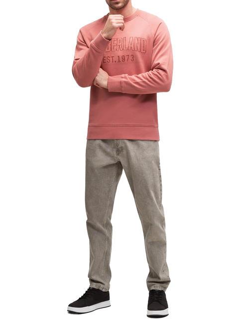 MOODRN Sudadera de algodón caoba clara - Sudaderas