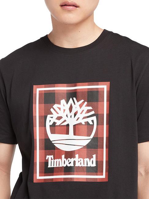 BUFFALO Camiseta de algodón NEGRO - camiseta