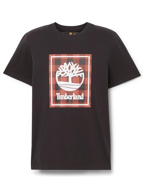 BUFFALO Camiseta de algodón NEGRO - camiseta