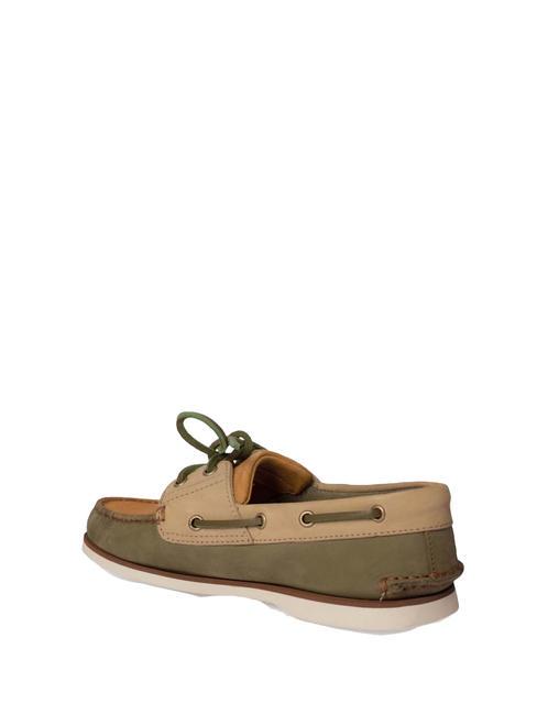 CLASSIC  Zapatos del barco verde liquen profundo - Zapatos Hombre