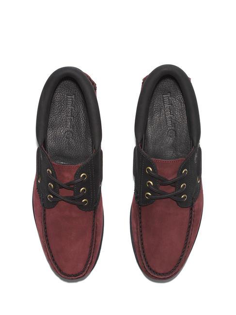 3-EYE LUG HANDSEWN Zapatos del barco Flujo sonrojado - Zapatos Hombre