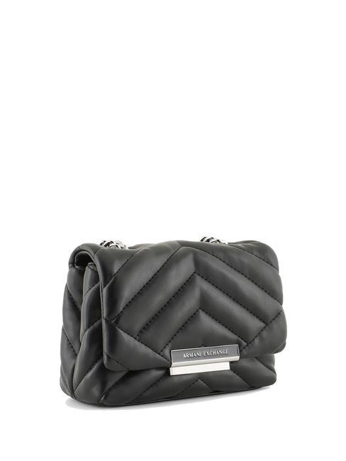 A|X MATELASSE Mini bolso de hombro negro - Bolsos Mujer