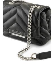 ARMANI EXCHANGE A|X MATELASSE Mini bolso de hombro negro - Bolsos Mujer - 4