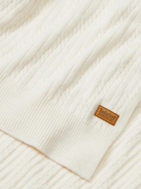 GRADATION CABLE Bufanda humo blanco - Bufandas