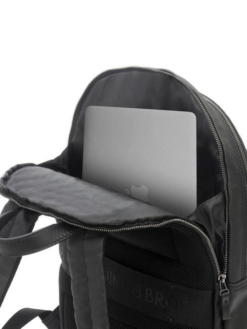NEW HOLEY Mochila de lona para soporte de PC de 14'' negro - Mochilas para portátil