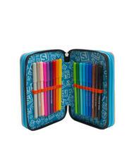 SJGANG CUCCIOLI Estuche escolar 3 cremalleras con kit escolar - Estuches y Accesorios