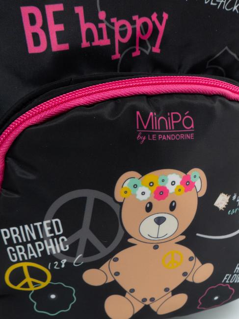 DON'T WORRY BE HIPPY Mini mochila negro - Mochilas Escuela & Tiempo Libre