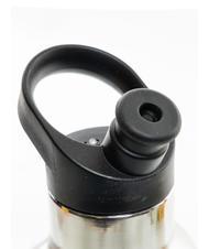 CARTOMANIA GIFT&DECOR Botella con tapón de pajita 500 ml. plata - Botellas térmicas - 4