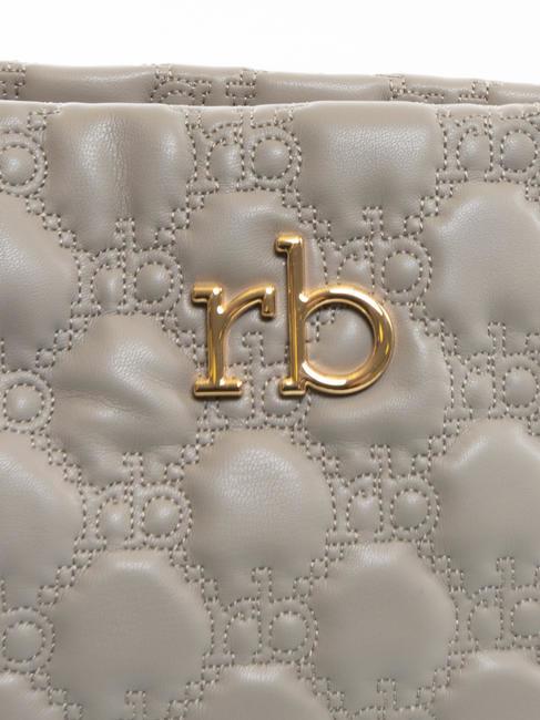 TESSA Bolso de hombro gris pardo - Bolsos Mujer