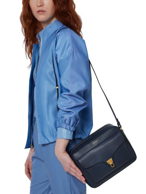 BEAT SOFT Bolso bandolera azul medianoche - Bolsos Mujer