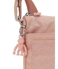 KIPLING SEBASTIAN Bolso bandolera con bolsillo rosas tiernas - Bolsos Mujer - 4