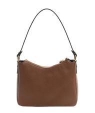 BRACCIALINI SANDRA Bolso bandolera de piel con flecos marrón - Bolsos Mujer - 4