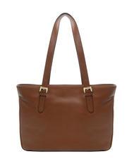 BRACCIALINI NORA Bolso shopping de piel marr&oacute;n - Bolsos Mujer - 4