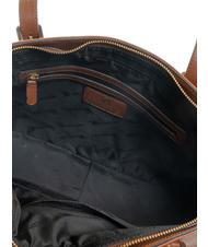BRACCIALINI NORA Bolso shopping de piel marr&oacute;n - Bolsos Mujer - 5