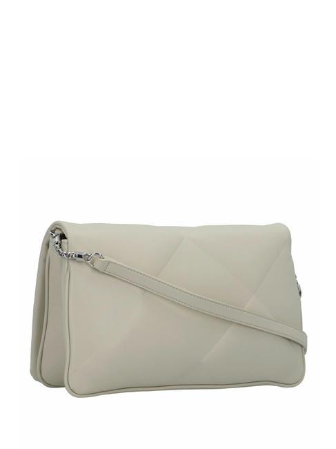 QUILT bolsa de hombro beige piedra - Bolsos Mujer