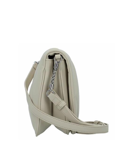 QUILT bolsa de hombro beige piedra - Bolsos Mujer
