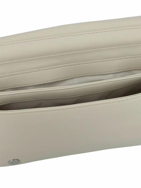 QUILT bolsa de hombro beige piedra - Bolsos Mujer