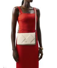 CALVIN KLEIN QUILT bolsa de hombro beige piedra - Bolsos Mujer - 5