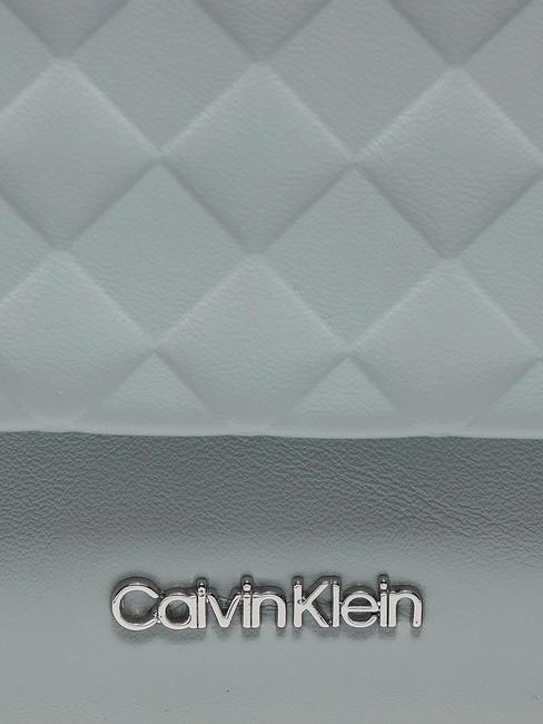 CALVIN MINI QUILT Mini bolso de hombro paloma - Bolsos Mujer