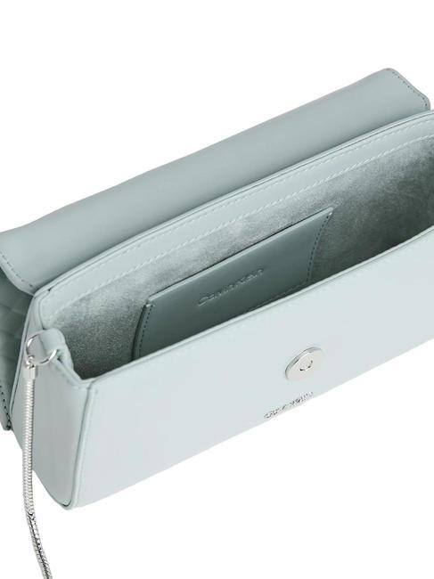 CALVIN MINI QUILT Mini bolso de hombro paloma - Bolsos Mujer