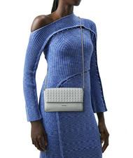 CALVIN KLEIN CALVIN MINI QUILT Mini bolso de hombro paloma - Bolsos Mujer - 5