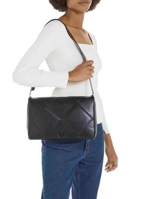 QUILT bolsa de hombro pvh negro - Bolsos Mujer