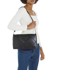 CALVIN KLEIN QUILT bolsa de hombro pvh negro - Bolsos Mujer - 5