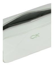 CALVIN KLEIN QUILT Bolso de hombro para cámara verde lechoso - Bolsos Mujer - 4