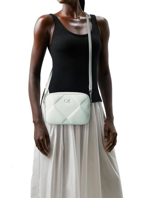 QUILT Bolso de hombro para cámara verde lechoso - Bolsos Mujer