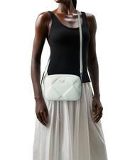 CALVIN KLEIN QUILT Bolso de hombro para cámara verde lechoso - Bolsos Mujer - 5