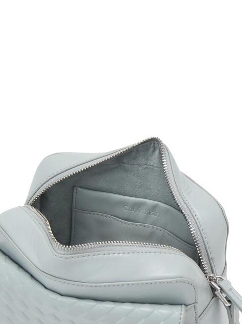 CALVIN MINI QUILT Mini bolso de hombro paloma - Bolsos Mujer