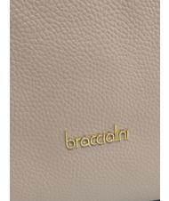 BRACCIALINI NAOMI Bolso bandolera de piel polvos - Bolsos Mujer - 3
