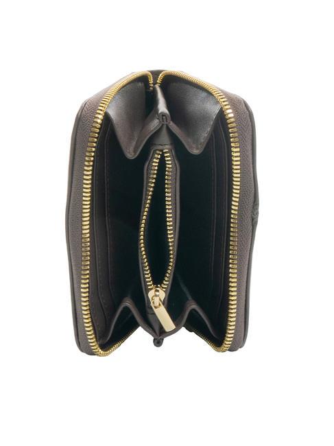 MONOGRAM Cartera pequeña con cremallera marrón - Carteras Mujer