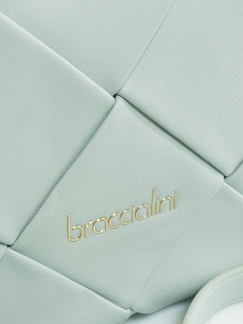 ICONS Bolso tipo bombonera con bandolera celestial - Bolsos Mujer