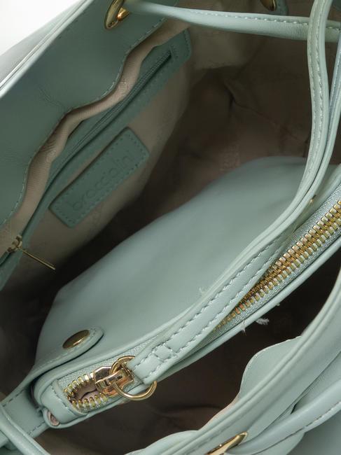 ICONS Bolso tipo bombonera con bandolera celestial - Bolsos Mujer