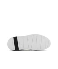 ARMANI EXCHANGE ACTION Zapatillas de cuero op.blanco + negro - Zapatos Hombre - 6