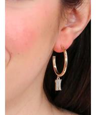 ALVIERO MARTINI PRIMA CLASSE BROADWAY Pendientes circulares con colgante oro - Pendientes - 3